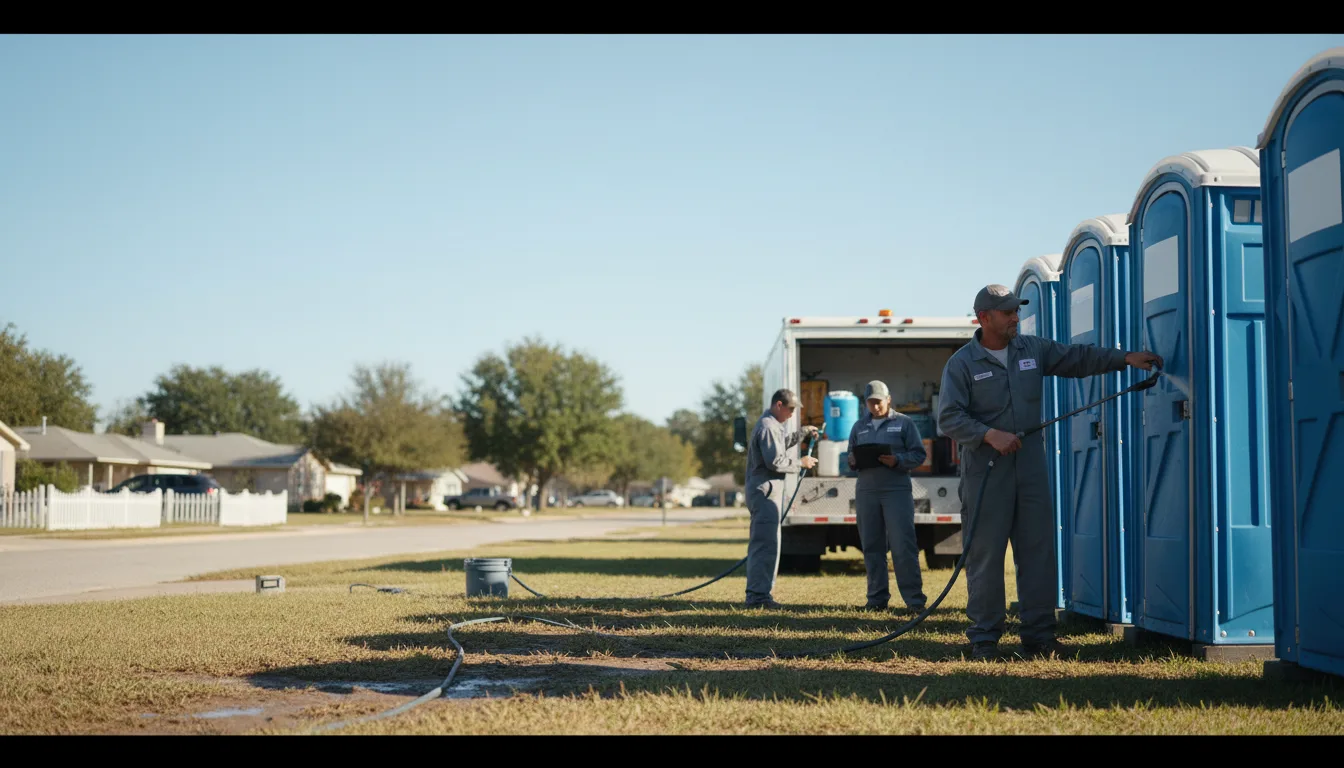 Long-Term Portable Toilet Rental in Robinson, IL near me